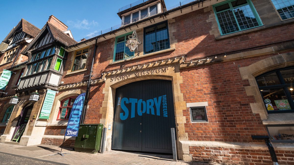 The Story Museum frontage - credit Andrew Walmsley