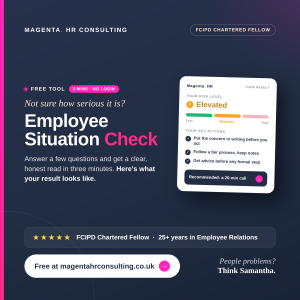Putting the Human Back into HR: Why Experience Matters More Than Ever 1 Situation Check B4